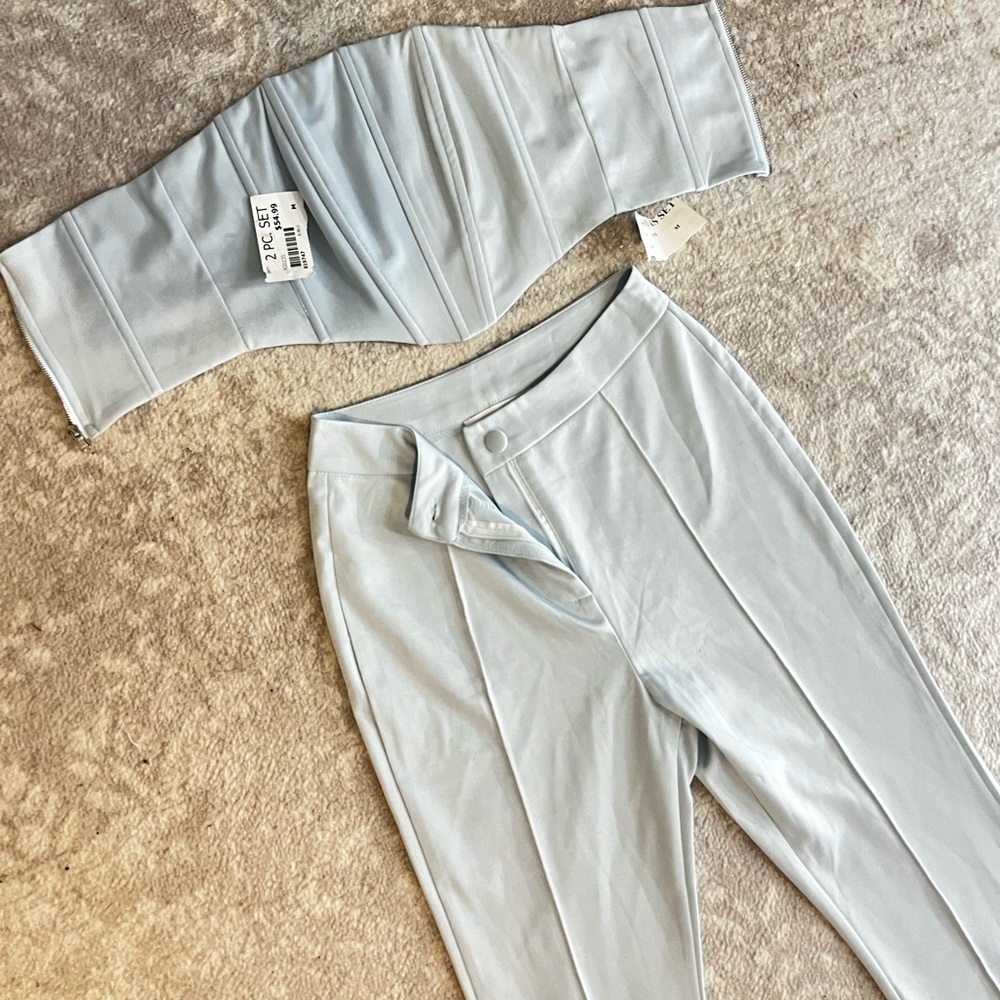 matching two piece pant set
